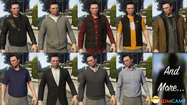 侠盗猎车5GTA5PC版 主角替换MOD NIKO替换老崔MOD
