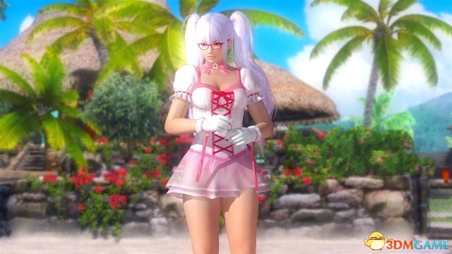 死或生5最后一战 霞&凌&4妹用纱裙装 透明纱裙MOD