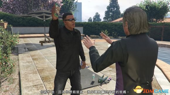 侠盗猎车5GTA5PC版 抢车打人部分对话替换中国话MOD