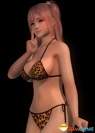死或生5最后一战 穗乃果豹纹+白色骷髅手MOD