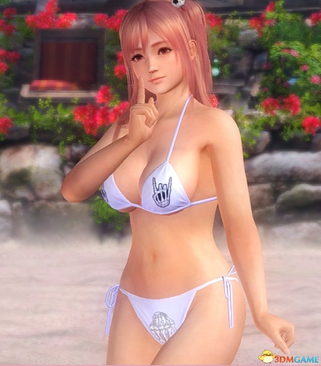 死或生5最后一战 穗乃果豹纹+白色骷髅手MOD