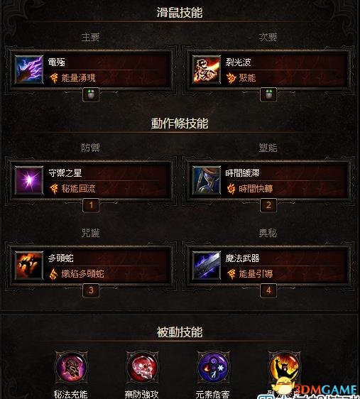 暗黑3法师装备选择