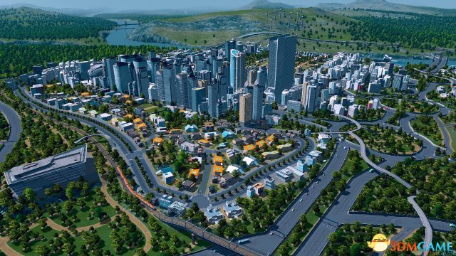 城市:天际线 地图MOD 免费解锁全部区域数量MOD