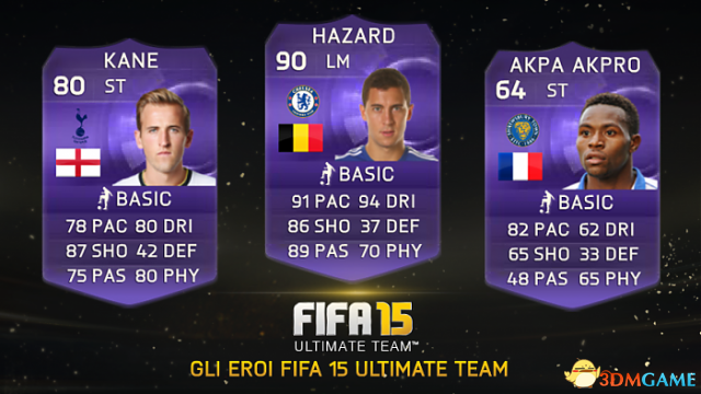 FIFA 15 UT模式推出紫色卡片 UT模式紫卡怎么样