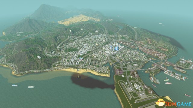 城市:天际线 神级城市MOD 大神高还原度GTA5城市MOD