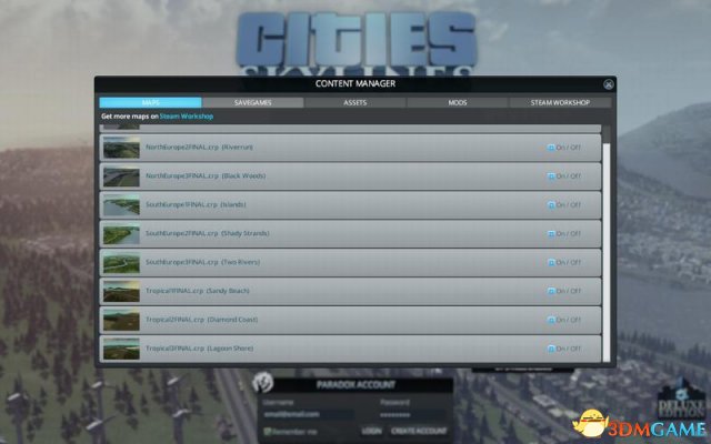 城市:天际线 STEAM正版存档位置分享 存档位置在哪