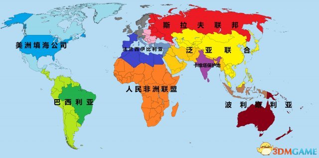 文明:太空 全势力版图 各势力区域范围一览