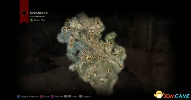 龙腾世纪3:审判 crestwood第十个地标位置在哪的解答