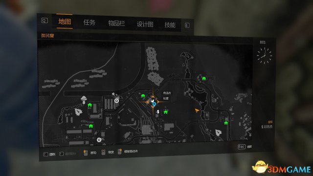 消逝的光芒 500伤害彩蛋橙色砍刀图纸位置截图分享