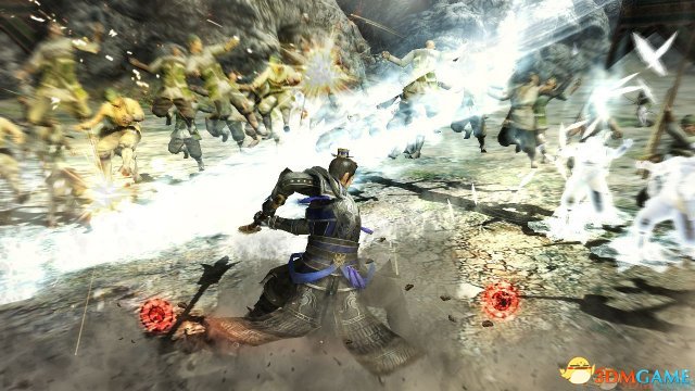 真三国无双7 with 猛将传 孙权秘武二的打法 怎么打