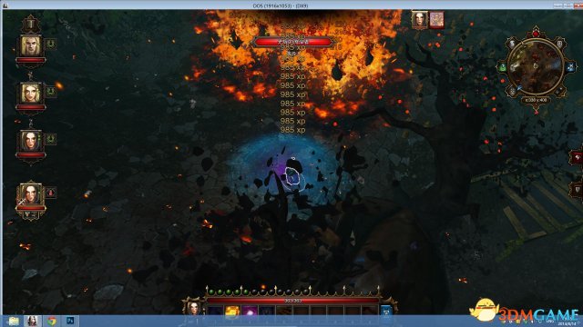 神界3：原罪 第一张地图刷怪好地点图文分享