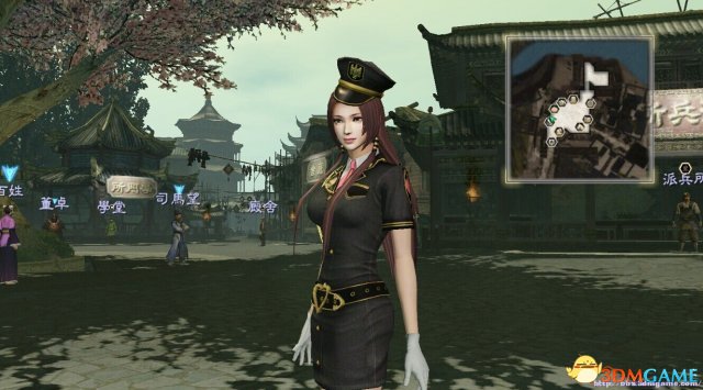 真三国无双7 with 猛将传 貂蝉学院风党卫军装MOD