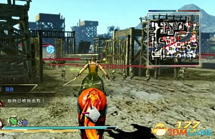 真三国无双7 with 猛将传 陆逊夷陵之战打法视频