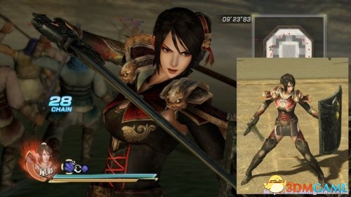 真三国无双7 with 猛将传 DLC焰刃剑荆州战打法视频
