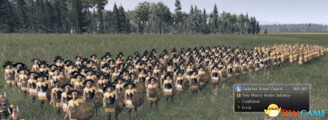 罗马2:全面战争 埃及土豪金兵模MOD 亮瞎了
