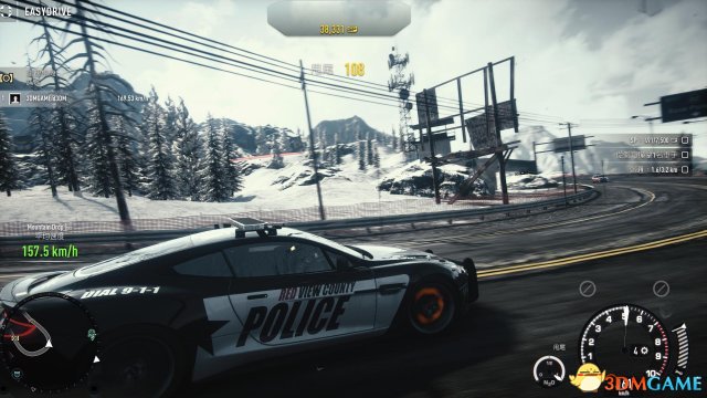 极品飞车18:宿敌 提升画质技巧 1080P实现4K画质
