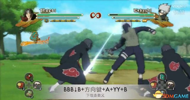 火影忍者:究极风暴3 PC版 宇智波鼬网战打法技巧