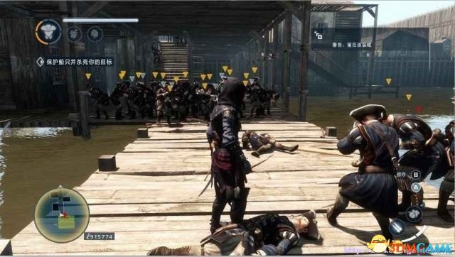 刺客信条:解放HD PC版 吊爆玩法分享 隐身暴兵流
