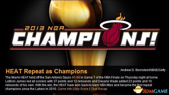 NBA 2K14 热火王朝模式介绍及玩法心得