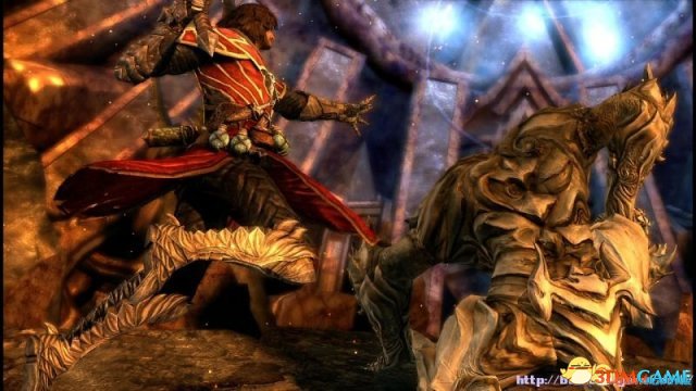 恶魔城:暗影之王 终极版 泰坦BOSS扔石头的键盘打法