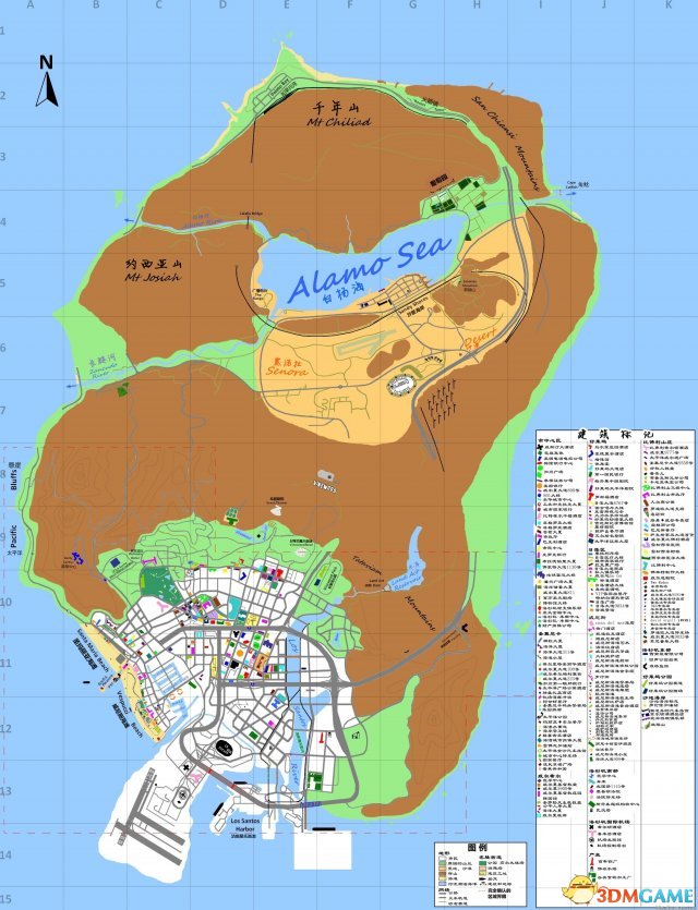 侠盗猎车5GTA5 中文地图 预先踩点方能精通