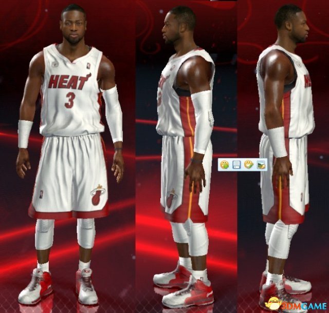 NBA 2K14 韦德面部真实补丁