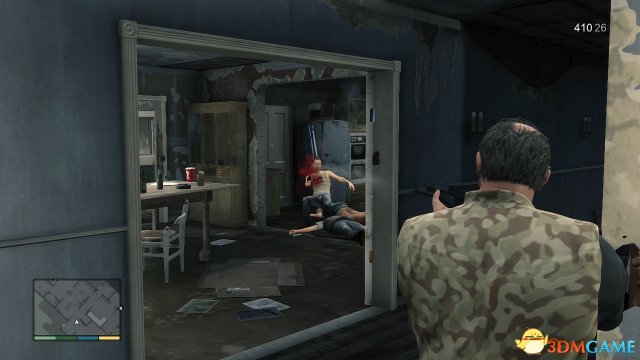 侠盗猎车5GTA5 废弃机场图无敌小屋防守大法