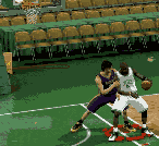 《NBA 2K9》背打如何扣篮,简单易学
