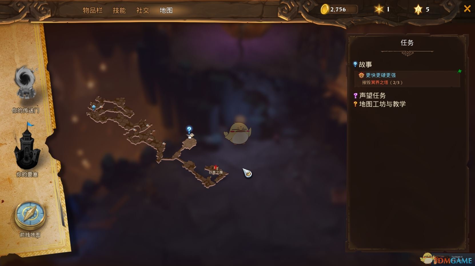 《火炬之光3》冥界之塔任务完成方法介绍