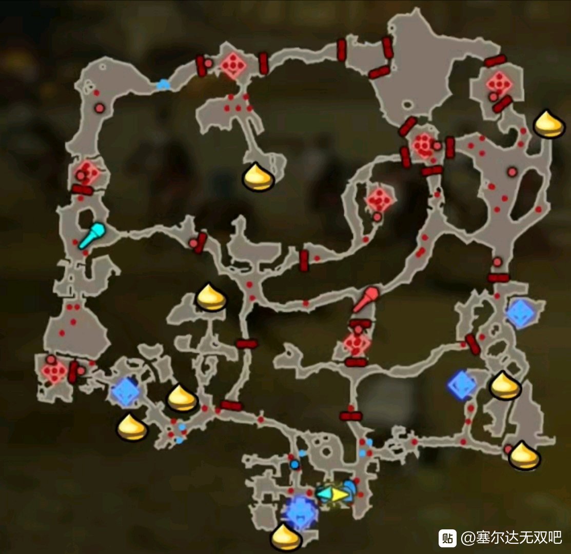 《塞尔达无双：灾厄启示录》全呀哈哈收集位置一览