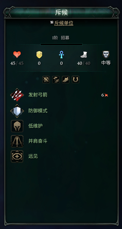 奇迹时代4有什么侦查兵种